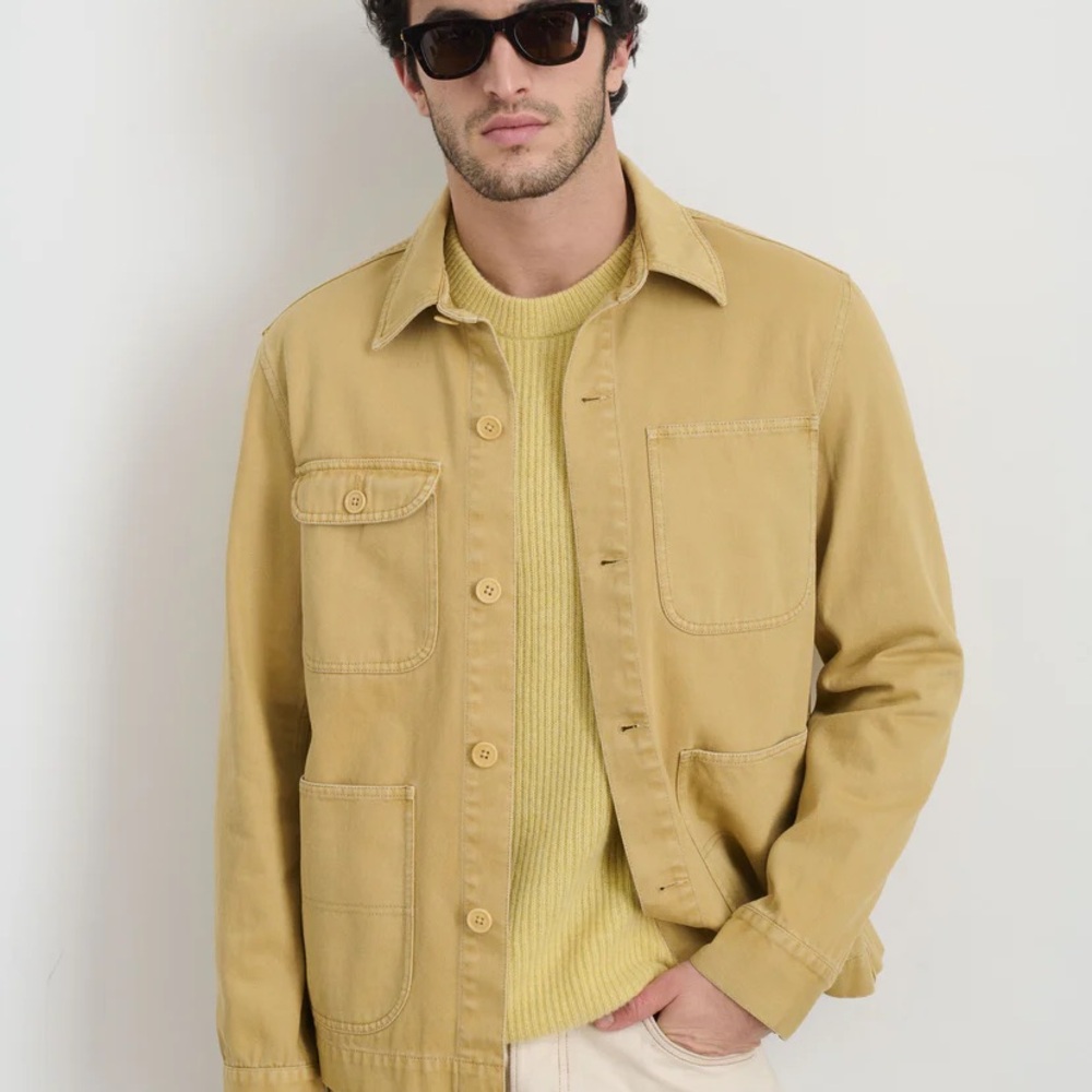 Alex Mill Men’s Garment Dyed Work Jacket
